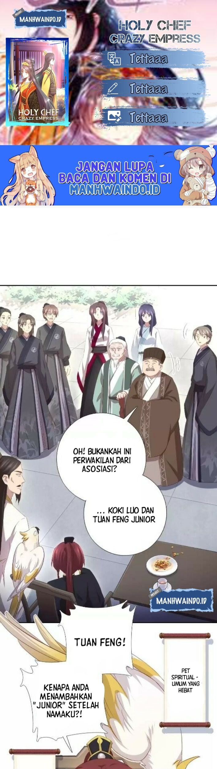 Holy Chef, Crazy Empress chapter 88 halaman 1