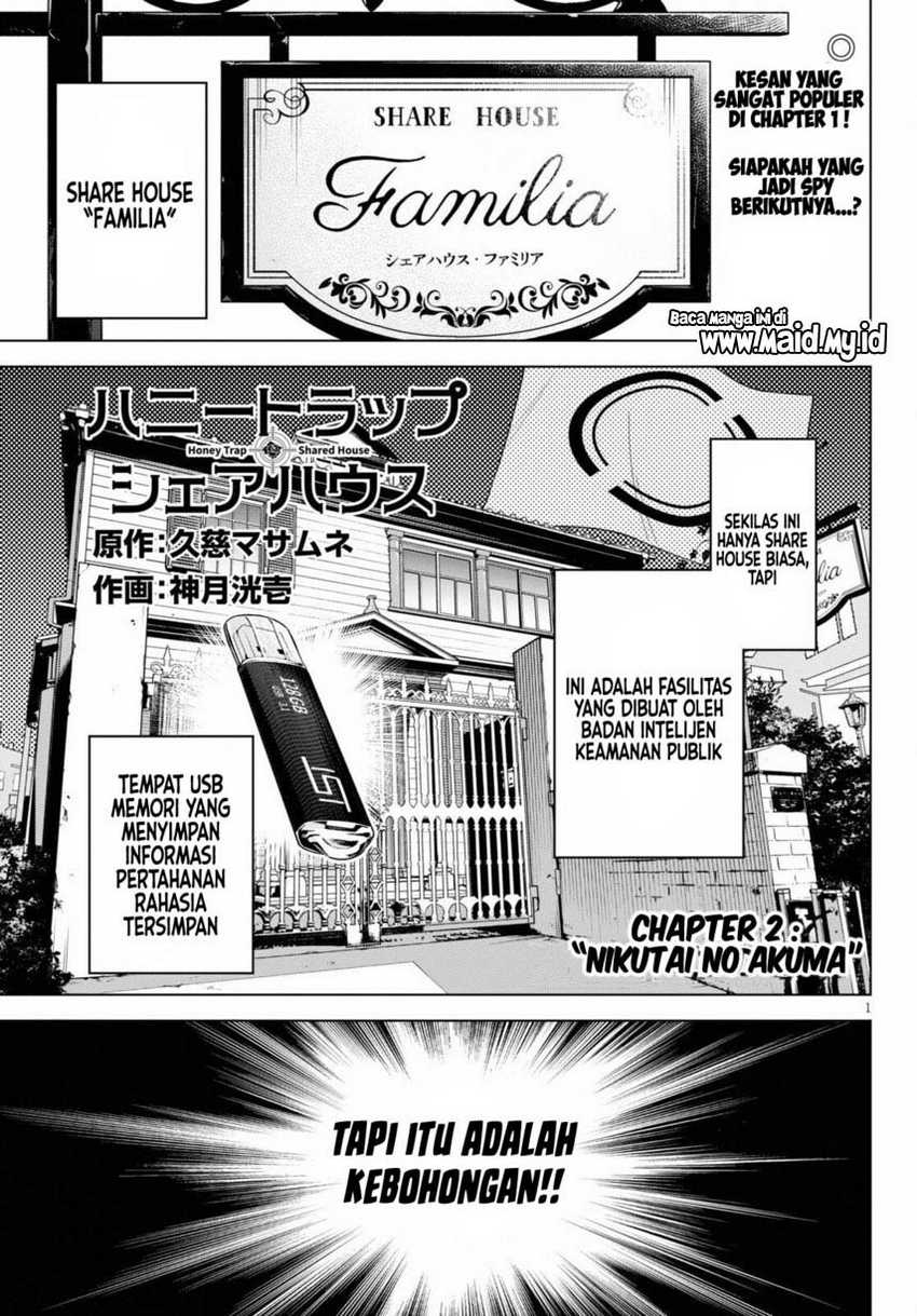 Honey Trap Sharehouse chapter 02 halaman 3