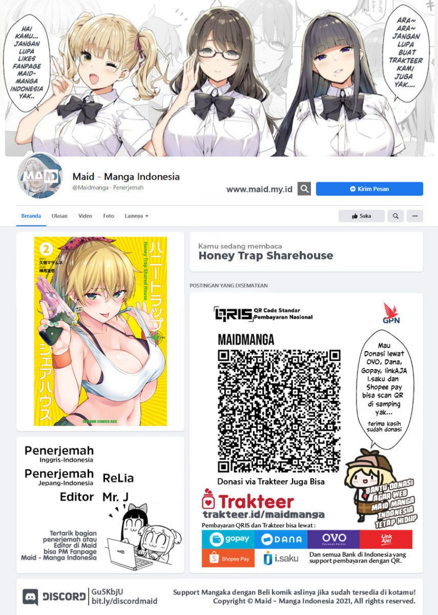 Honey Trap Sharehouse chapter 10 halaman 2