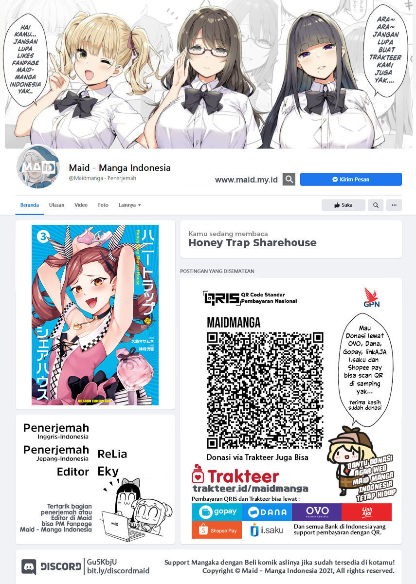 Honey Trap Sharehouse chapter 12 halaman 2