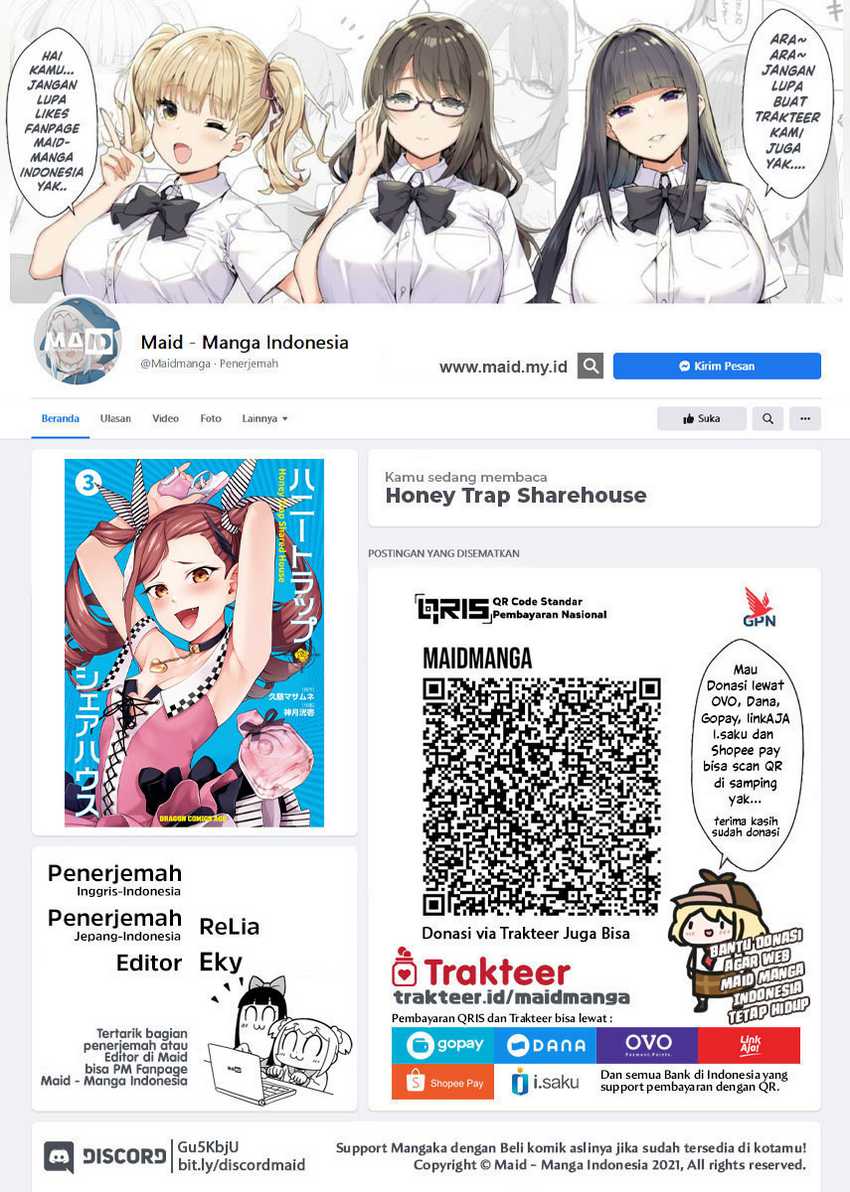 Honey Trap Sharehouse Bab 13 halaman 2