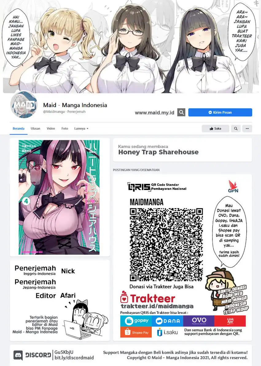 Honey Trap Sharehouse chapter 14 halaman 2