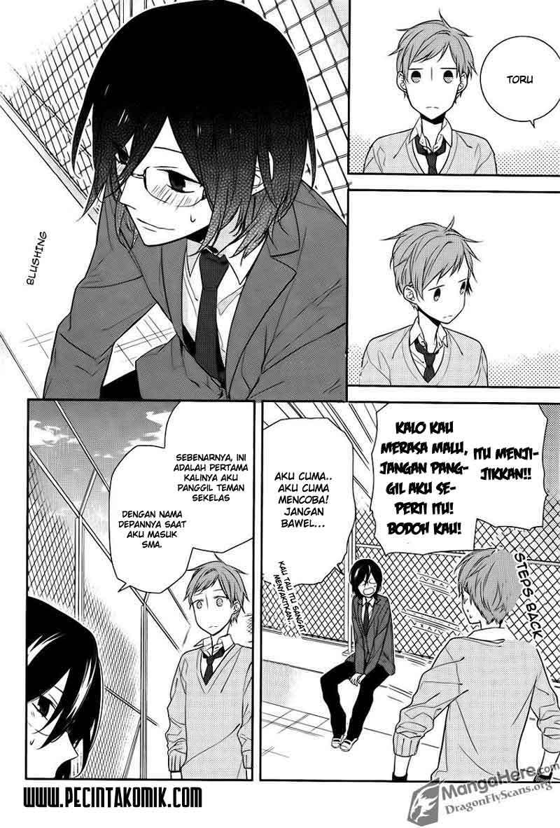 Horimiya Bab 10 halaman 22