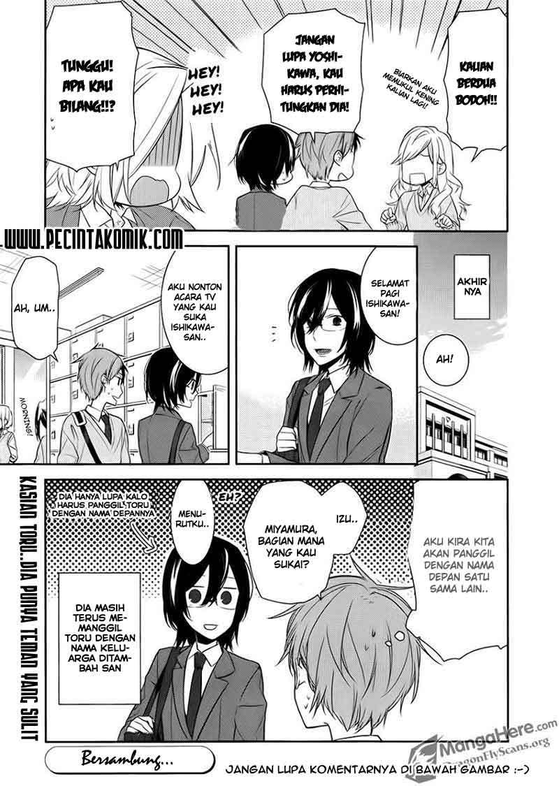 Horimiya Bab 10 halaman 27
