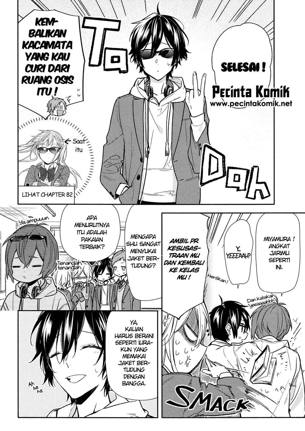 Horimiya chapter 100 halaman 8