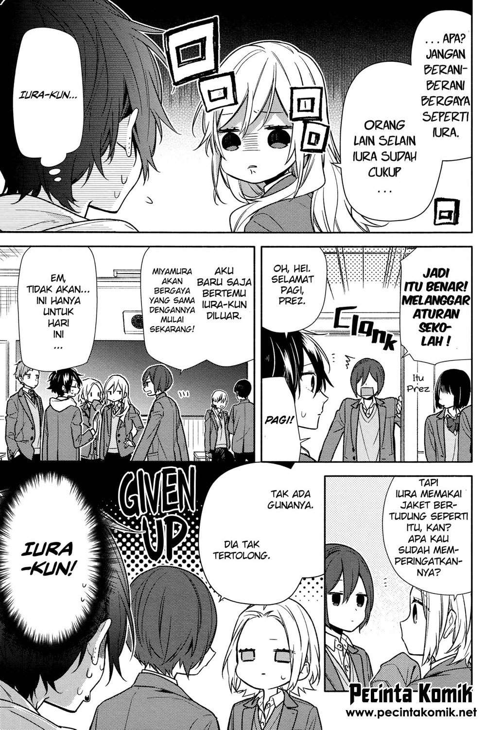 Horimiya chapter 100 halaman 9