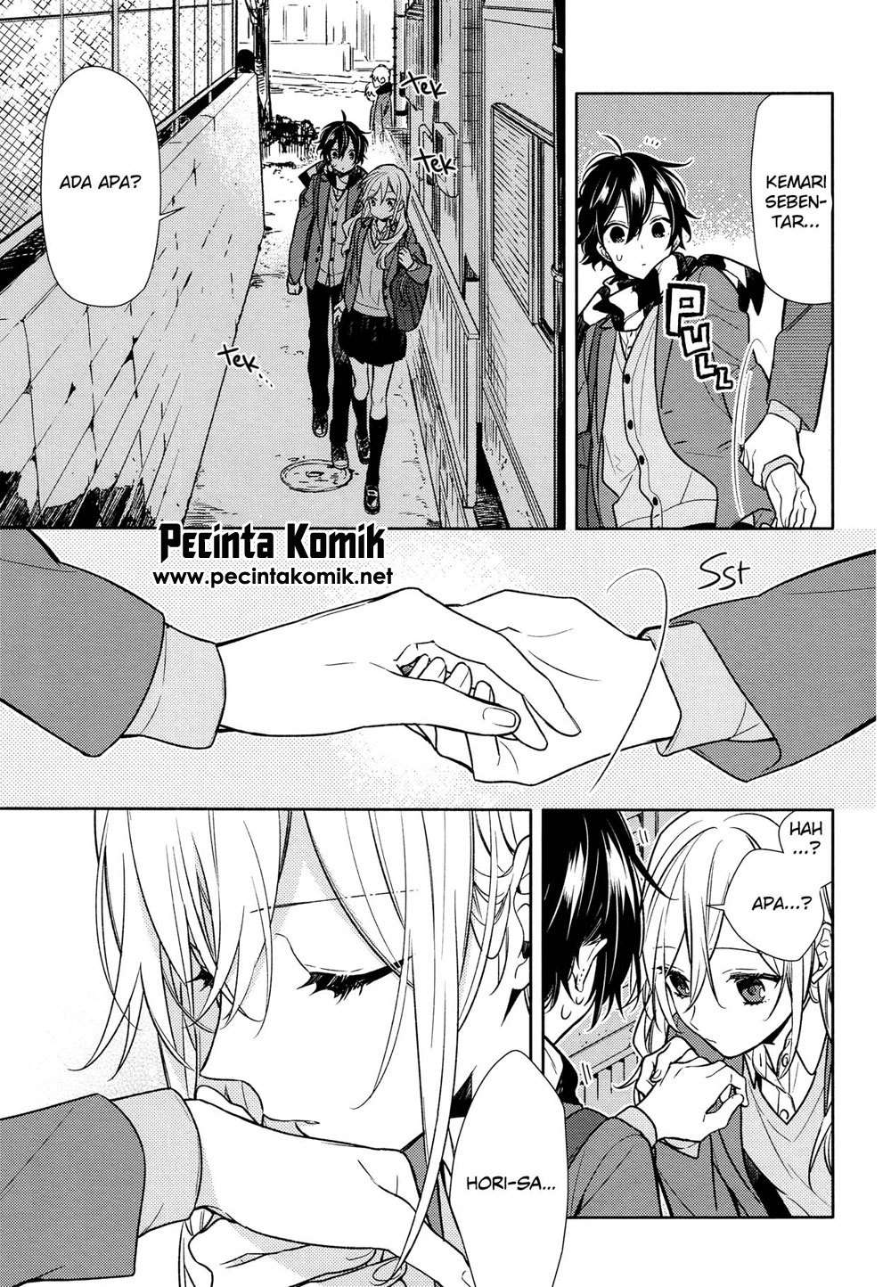 Horimiya chapter 100 halaman 13