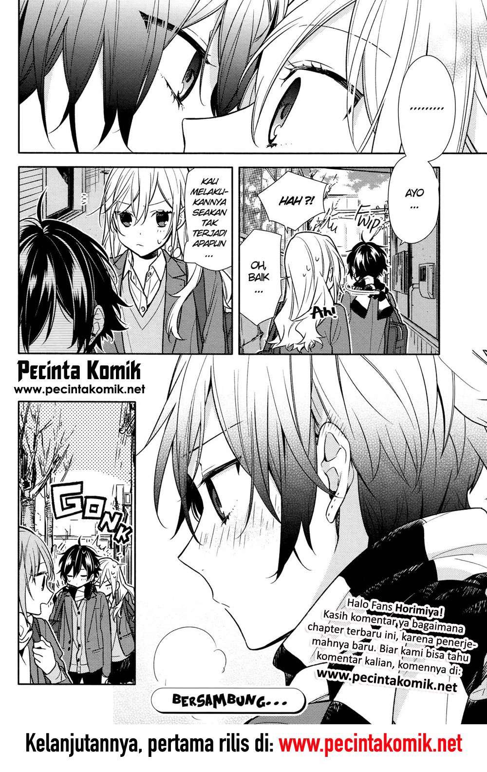 Horimiya chapter 100 halaman 16