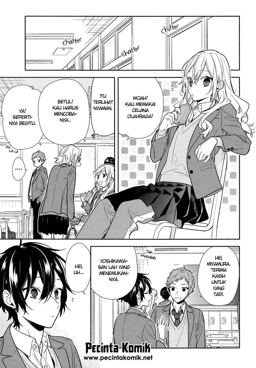 Horimiya chapter 101 halaman 28