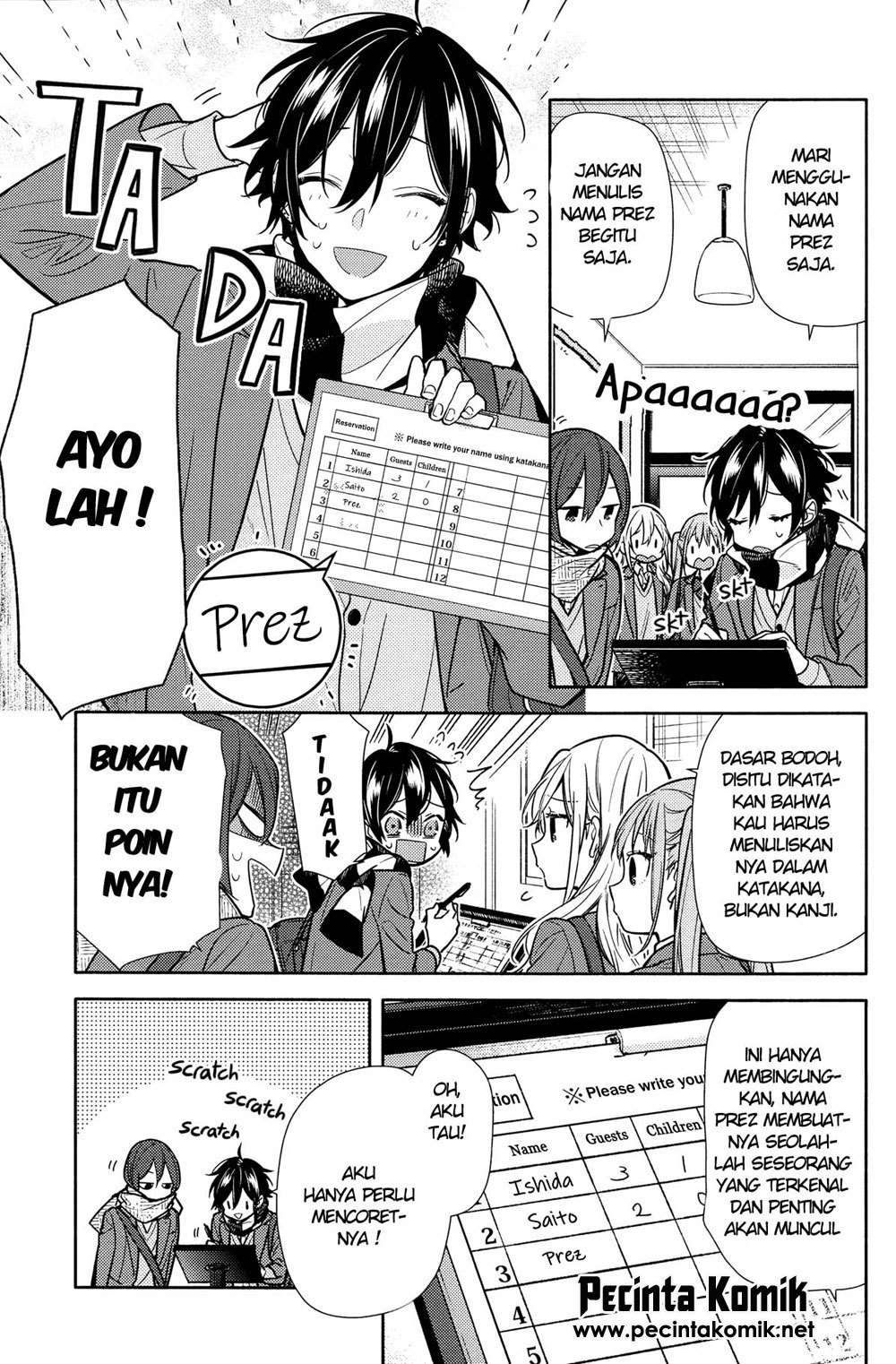 Horimiya chapter 102 halaman 6