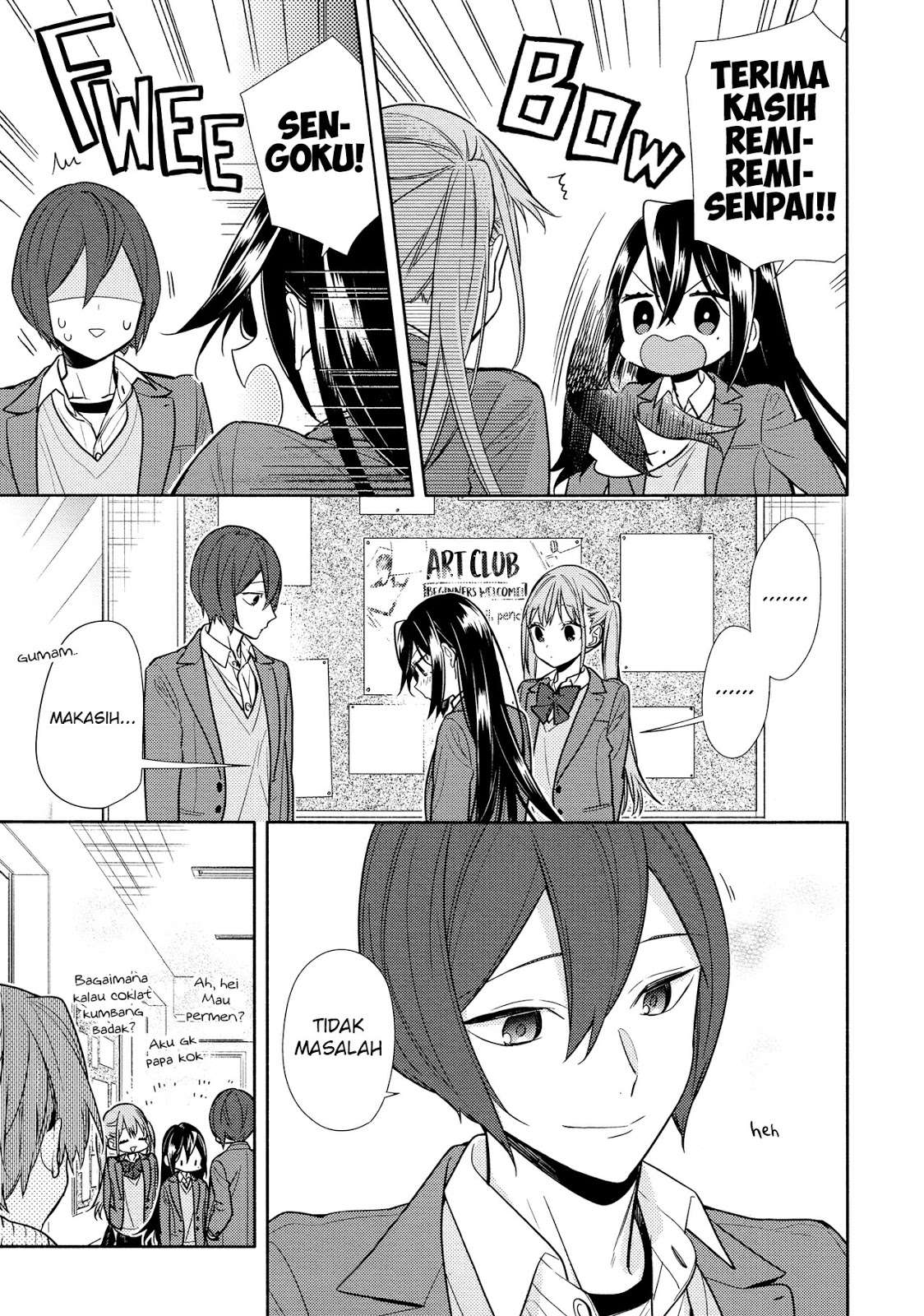 Horimiya chapter 105 halaman 14