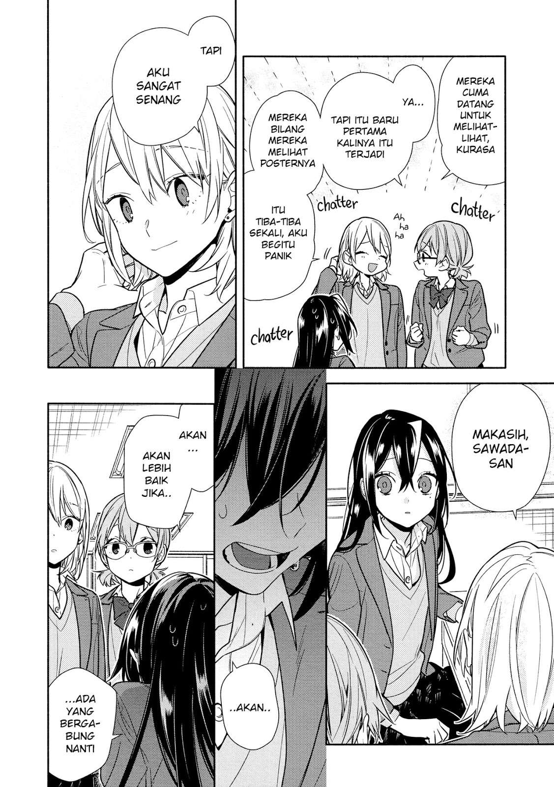 Horimiya chapter 105 halaman 17