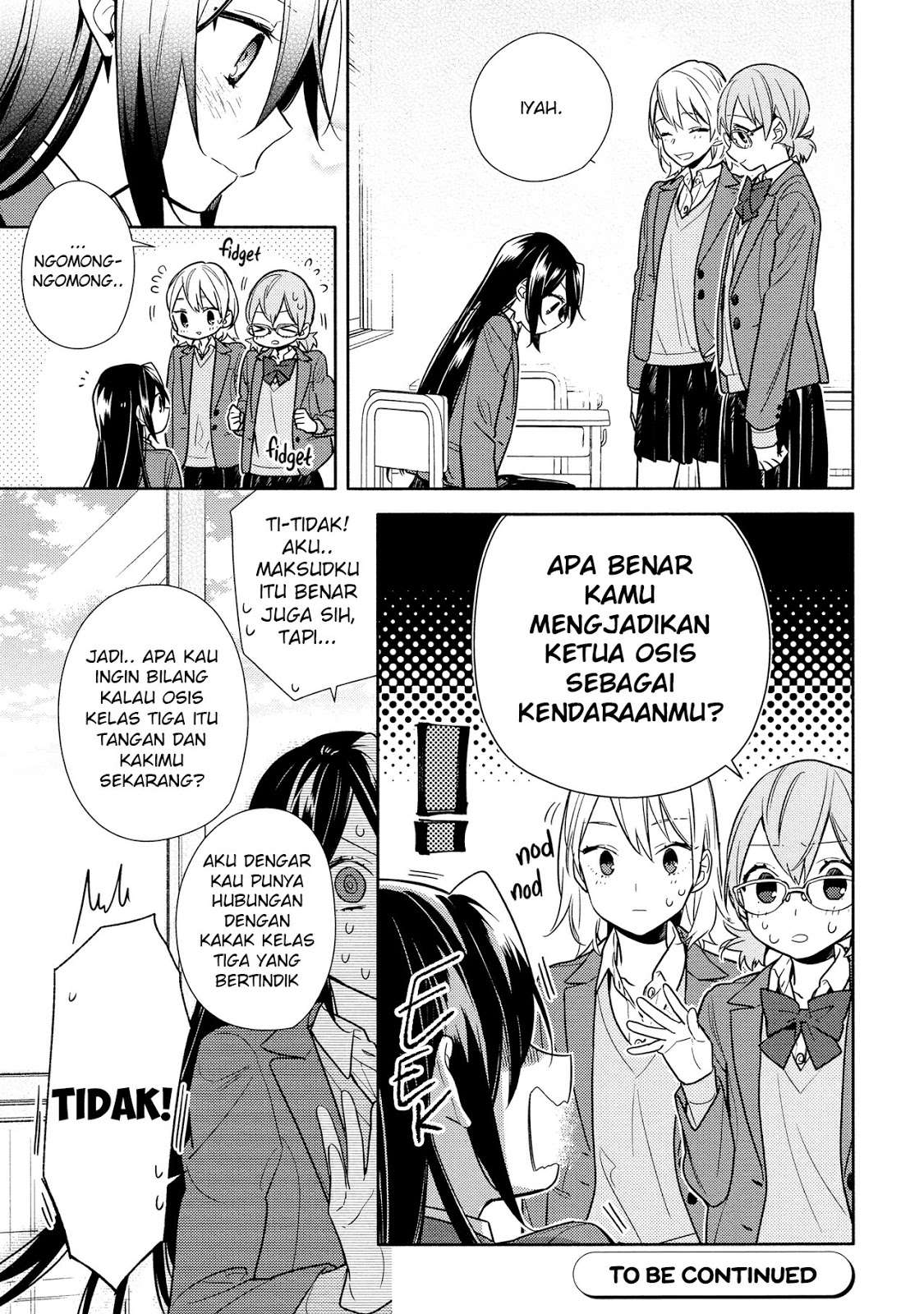Horimiya chapter 105 halaman 18