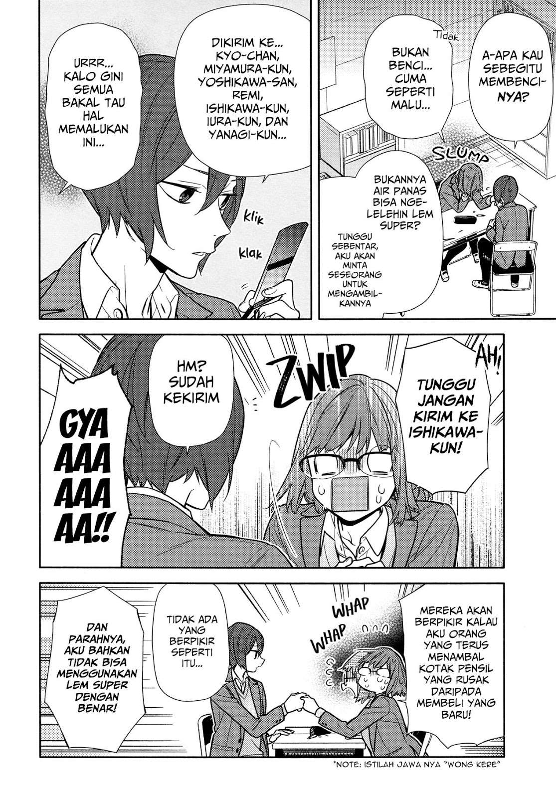 Horimiya chapter 106 halaman 8