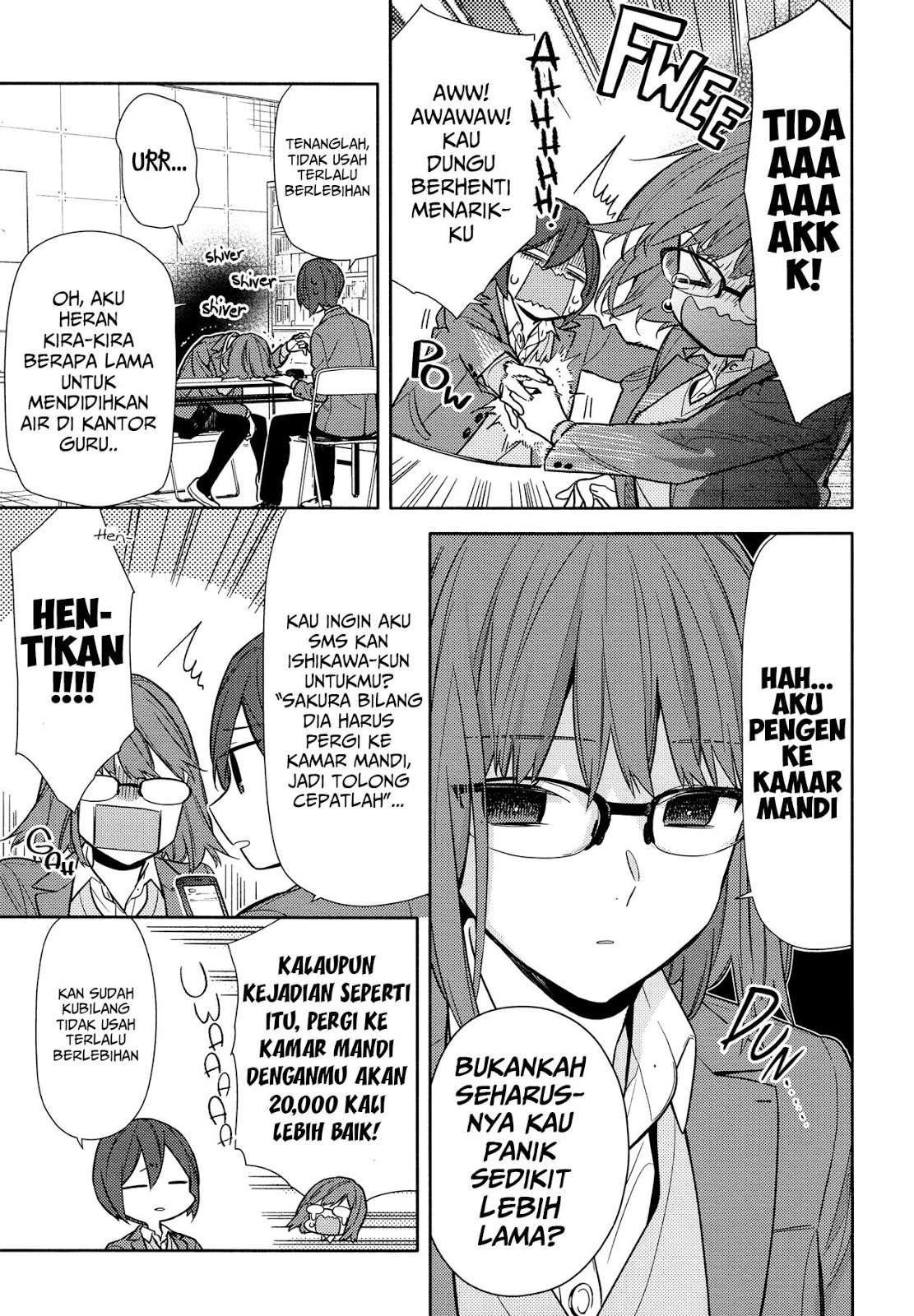 Horimiya chapter 106 halaman 9