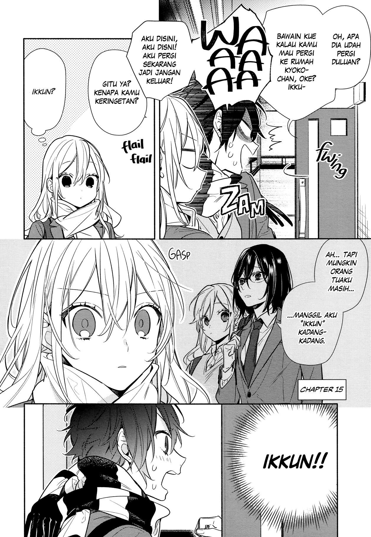 Horimiya chapter 108 halaman 3