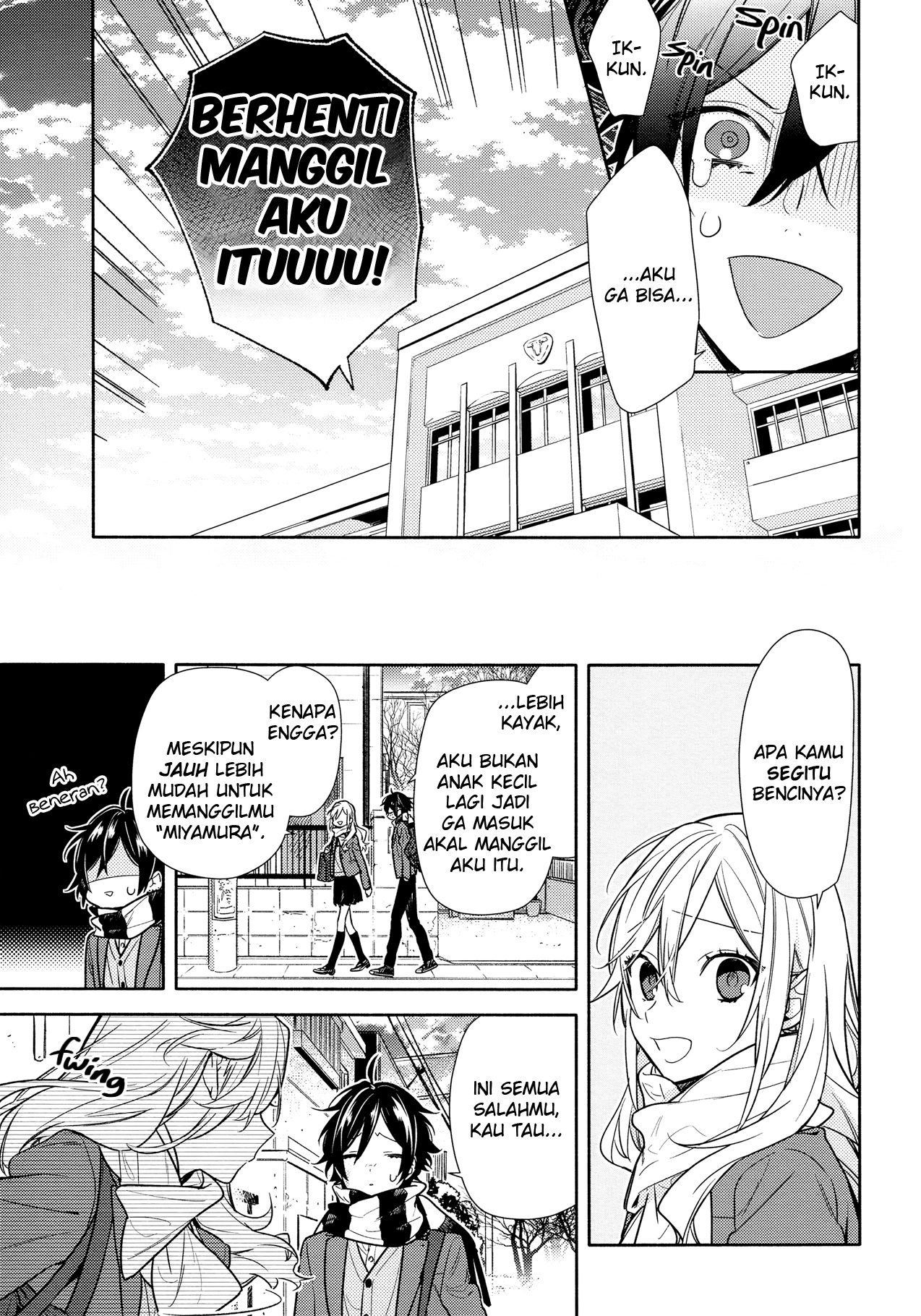 Horimiya chapter 108 halaman 12