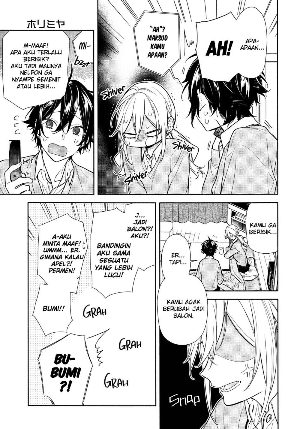 Horimiya chapter 109 halaman 9