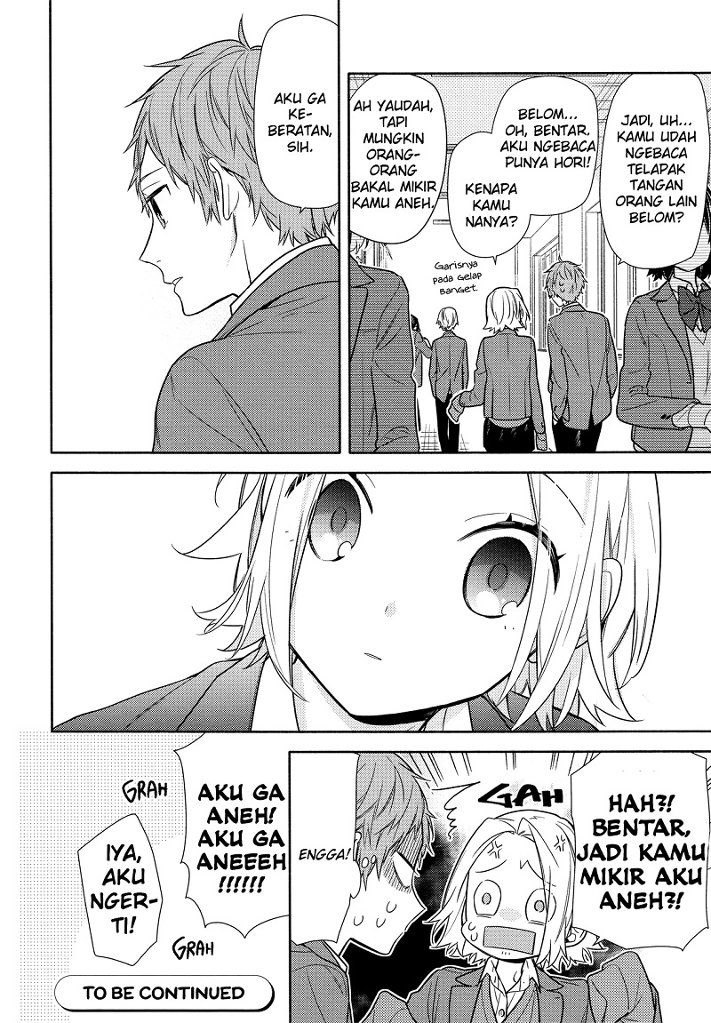 Horimiya Bab 110 halaman 19