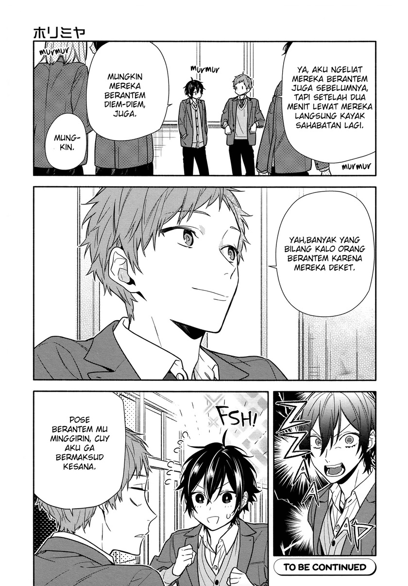 Horimiya Bab 111 halaman 16