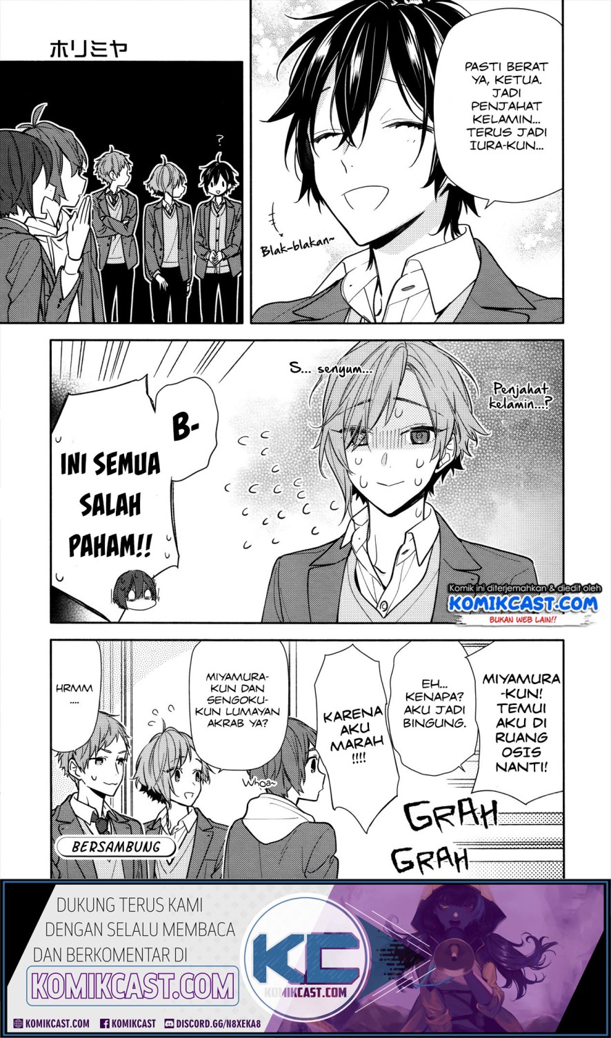 Horimiya chapter 115 halaman 18