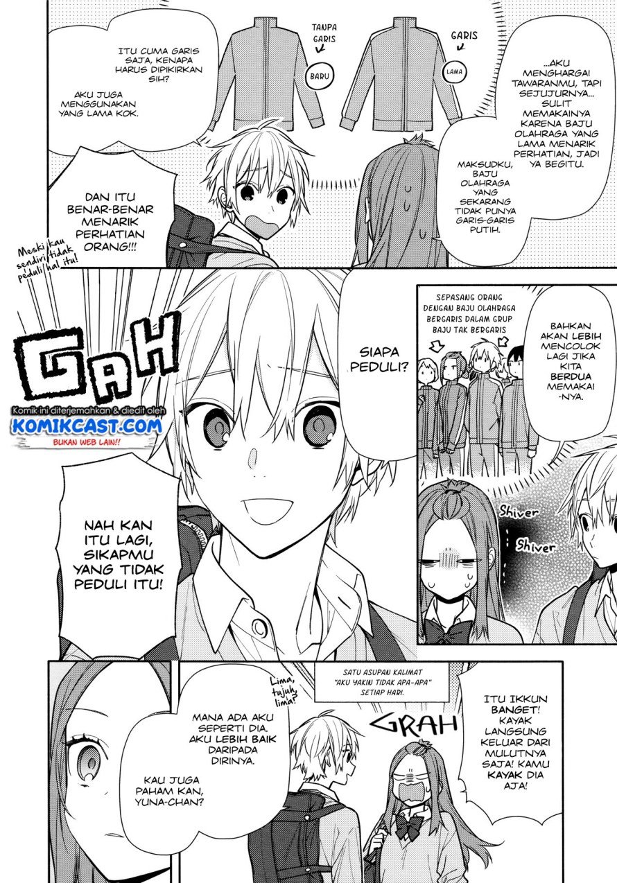 Horimiya chapter 119.5 halaman 8