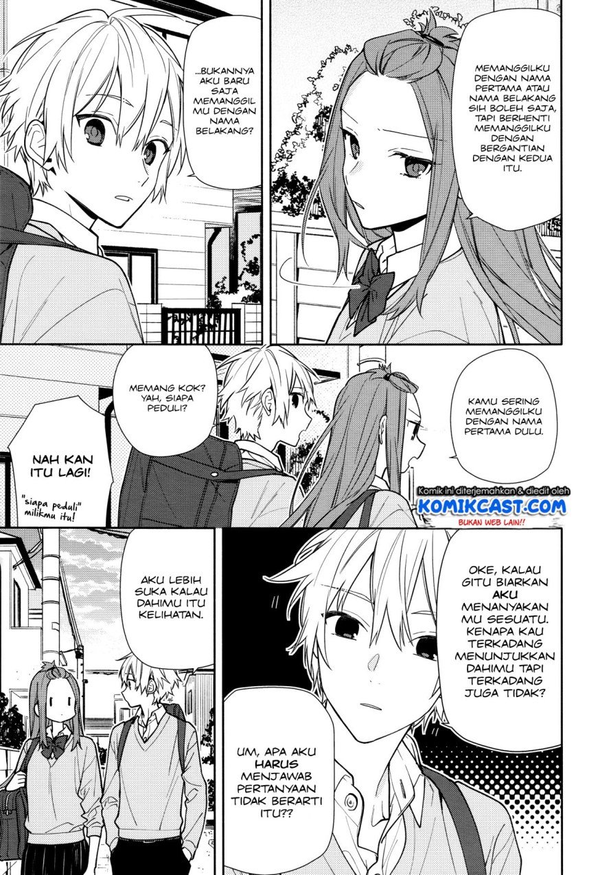 Horimiya chapter 119.5 halaman 9
