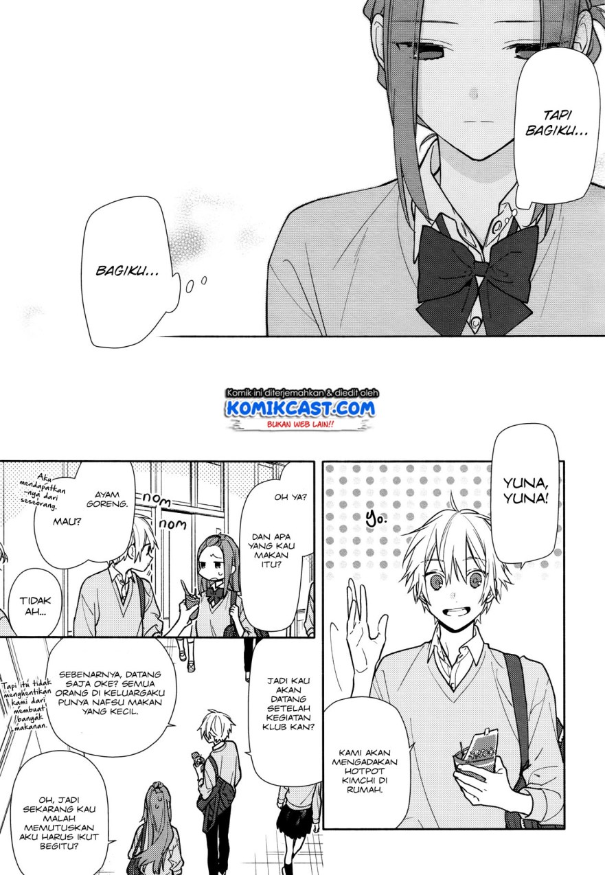Horimiya chapter 119.5 halaman 17