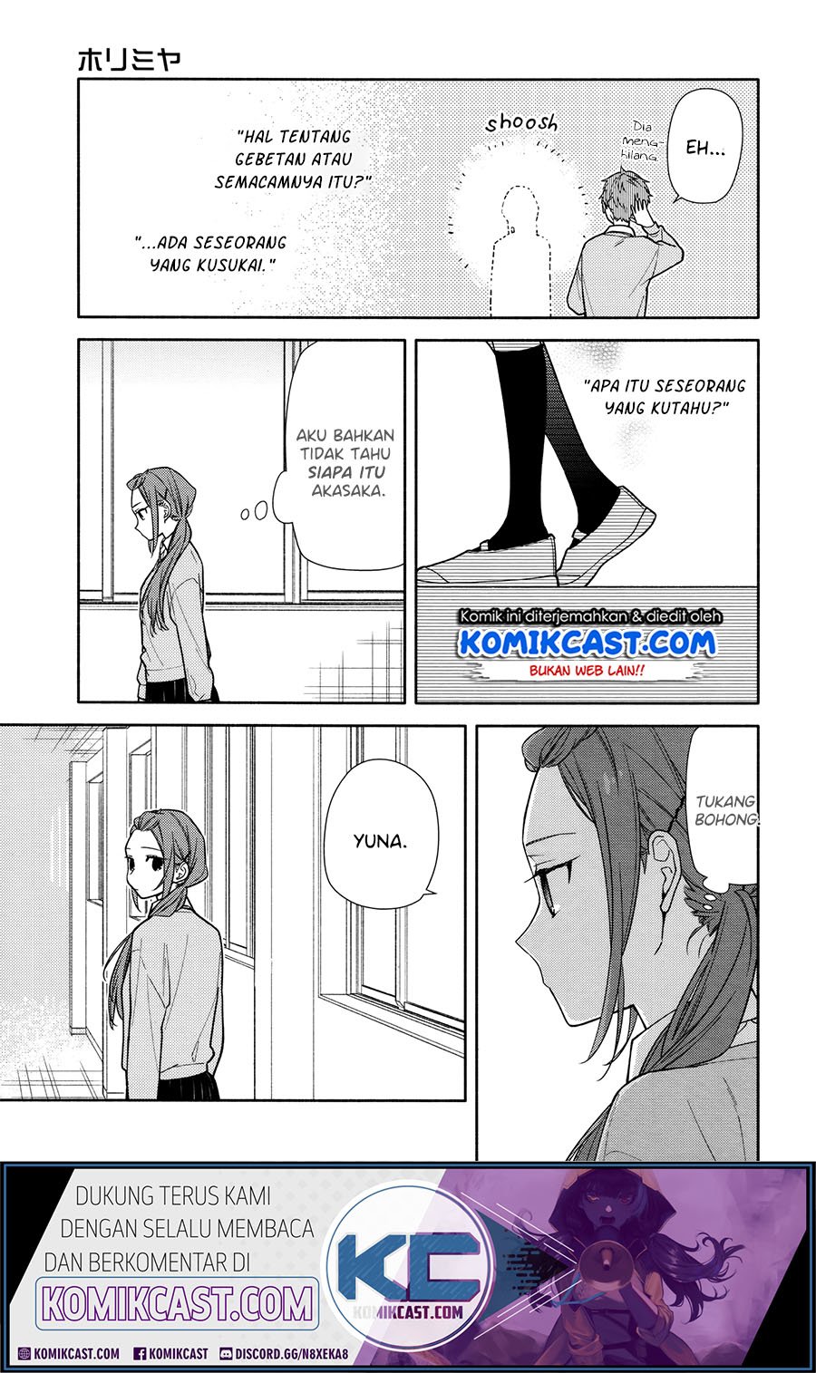 Horimiya Bab 119.6 halaman 9