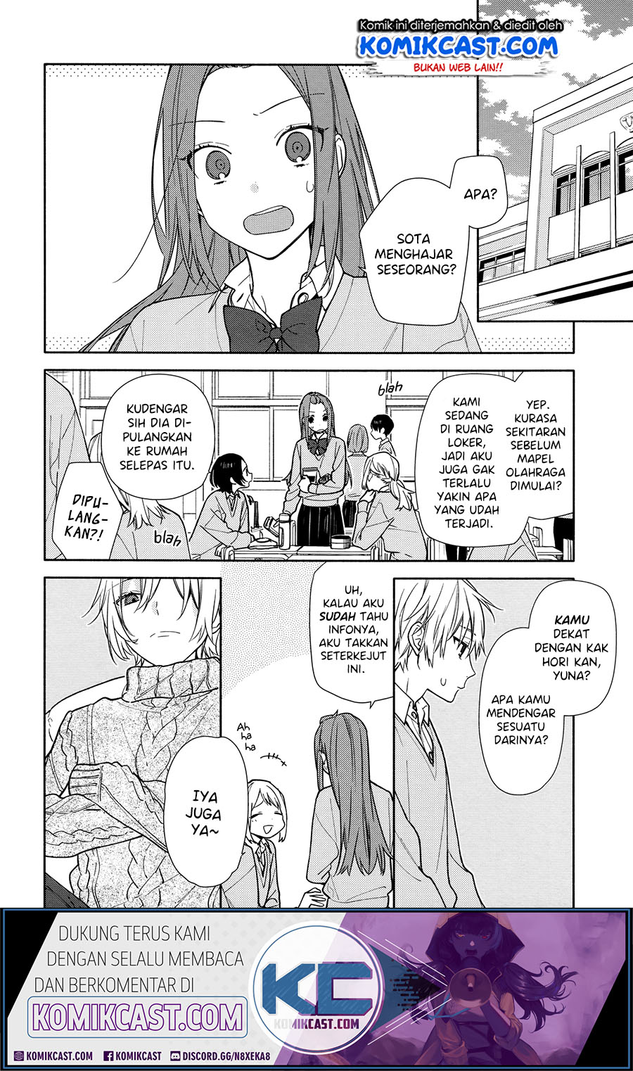 Horimiya Bab 119.6 halaman 14