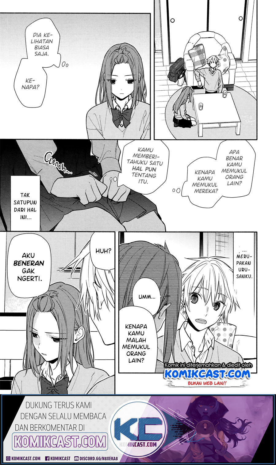 Horimiya Bab 119.6 halaman 19