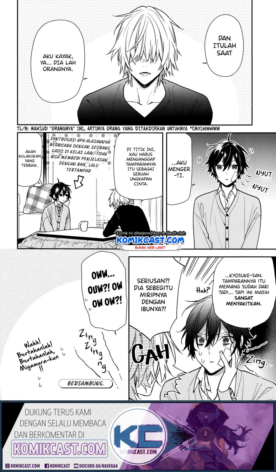 Horimiya Bab 119.7 halaman 17