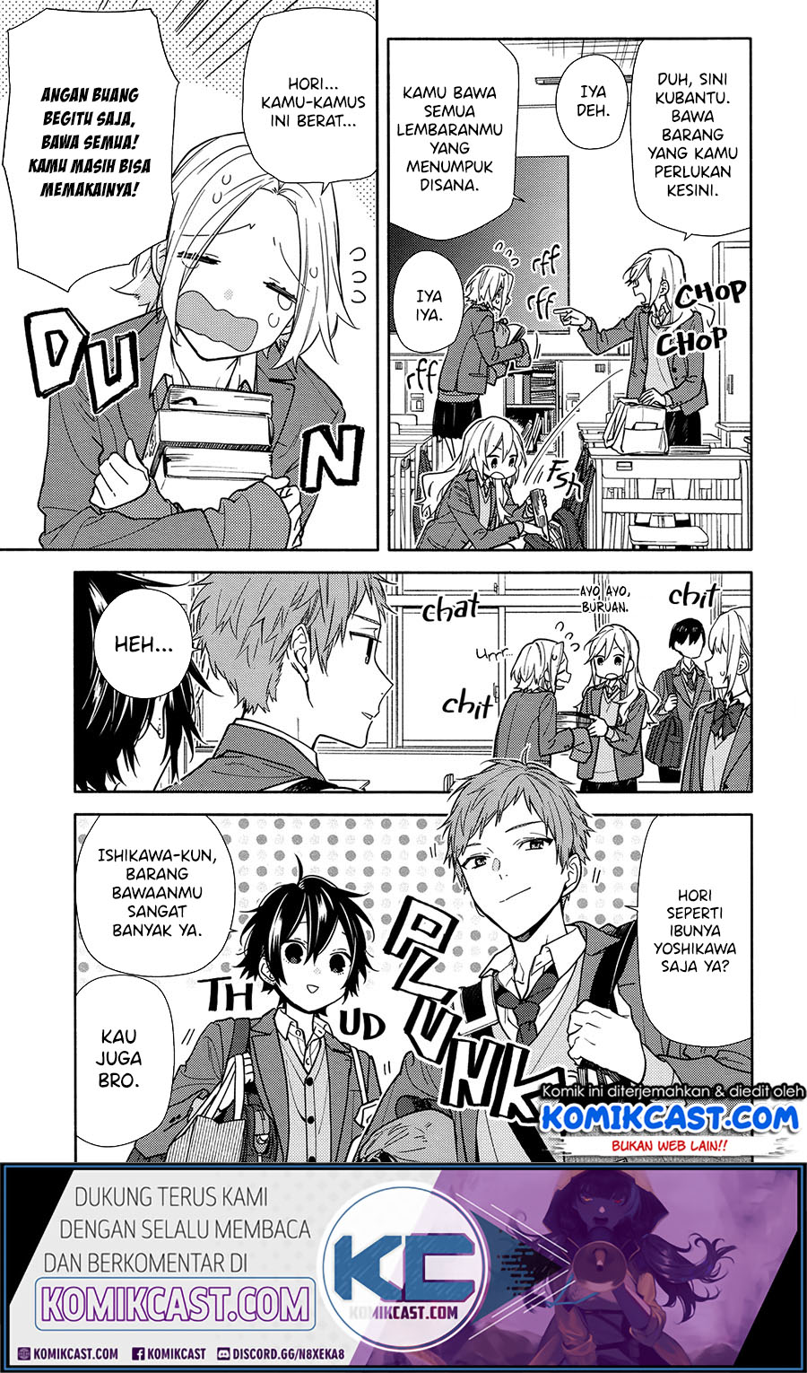 Horimiya chapter 120 halaman 4