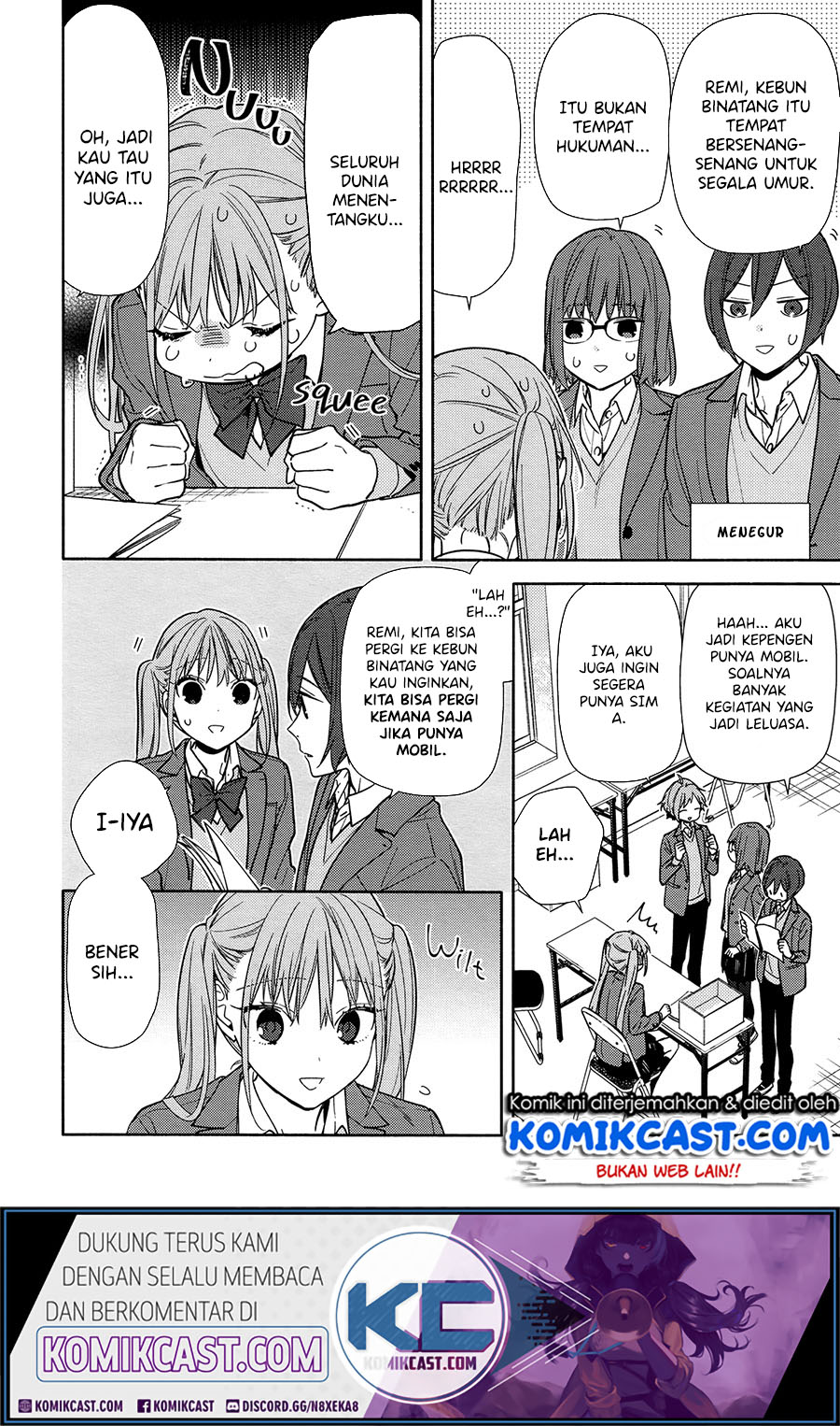 Horimiya chapter 120 halaman 11