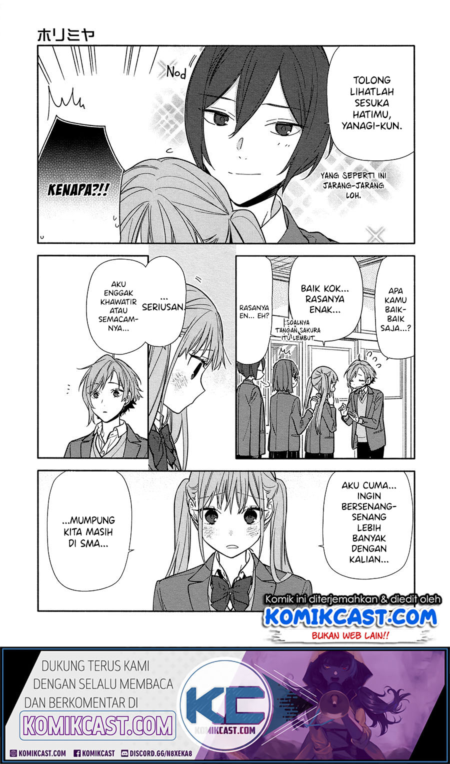 Horimiya chapter 120 halaman 14