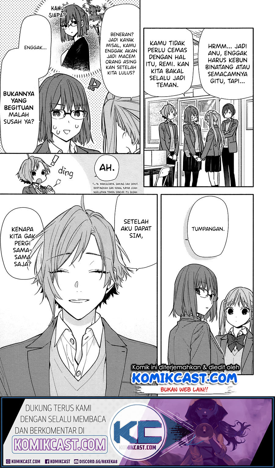 Horimiya chapter 120 halaman 16