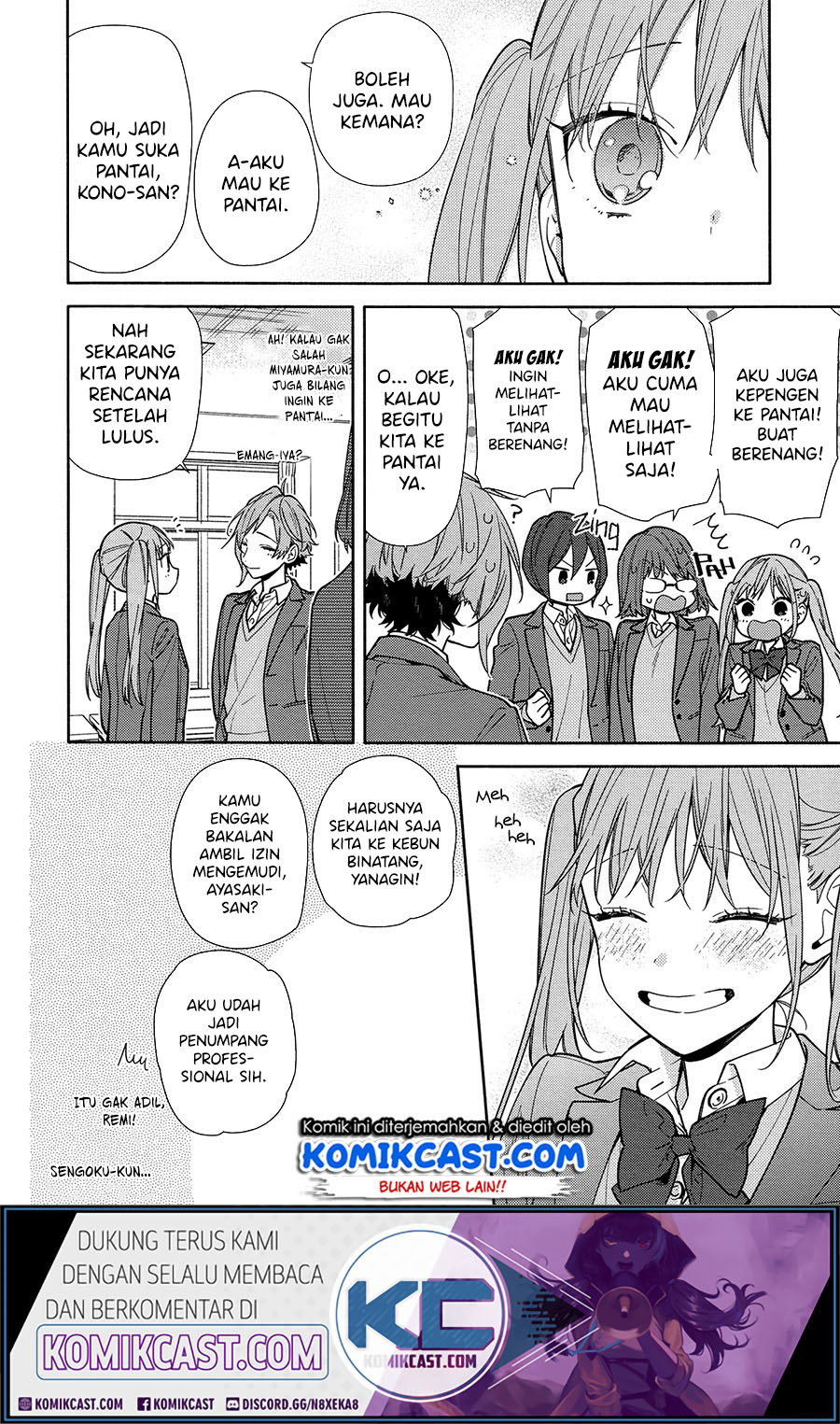 Horimiya chapter 120 halaman 17