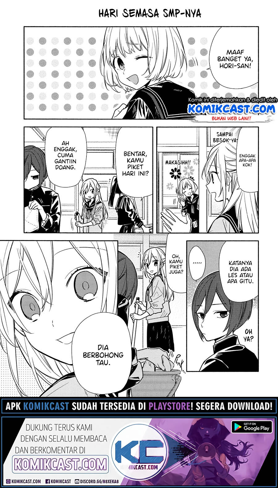 Horimiya Bab 121.5 halaman 3