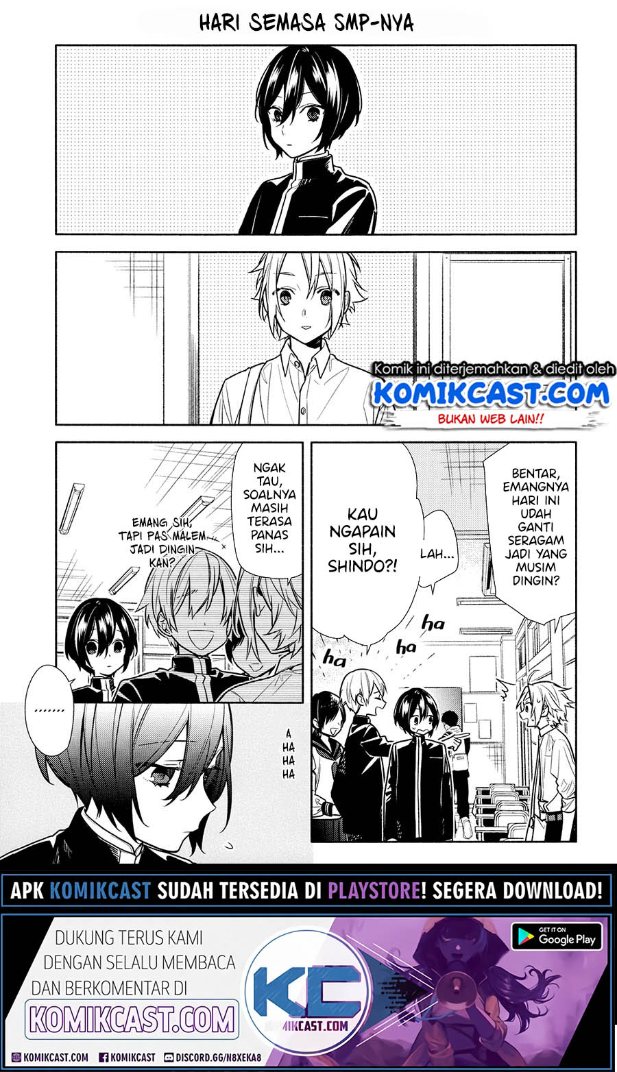 Horimiya Bab 121.5 halaman 7