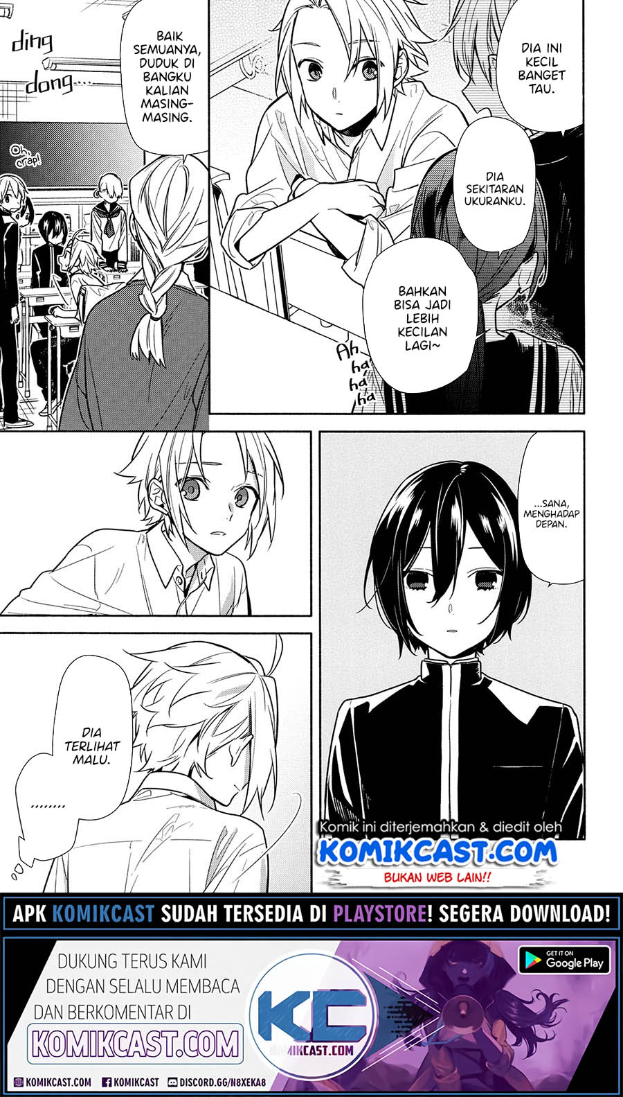 Horimiya Bab 121.5 halaman 9