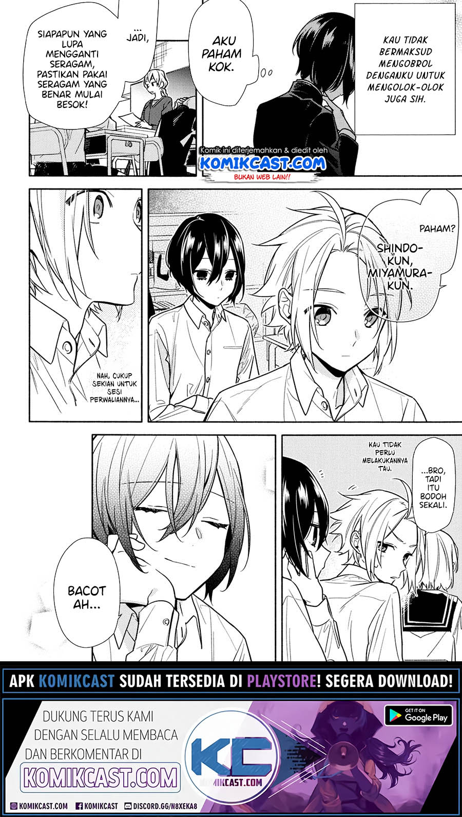 Horimiya Bab 121.5 halaman 10
