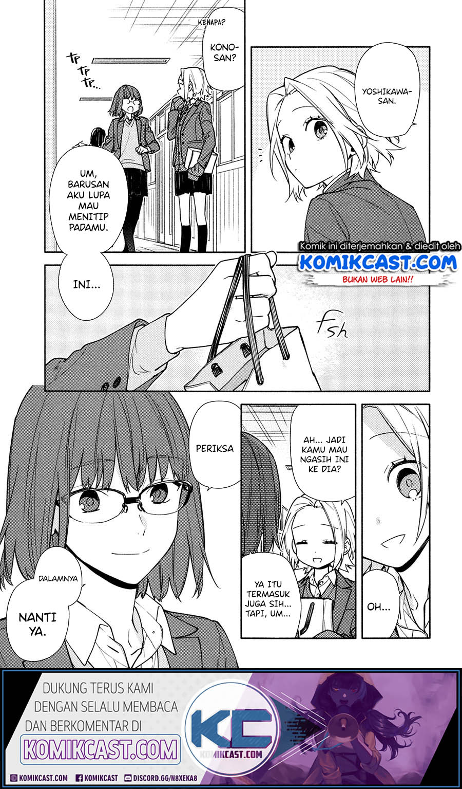 Horimiya chapter 121.6 halaman 6