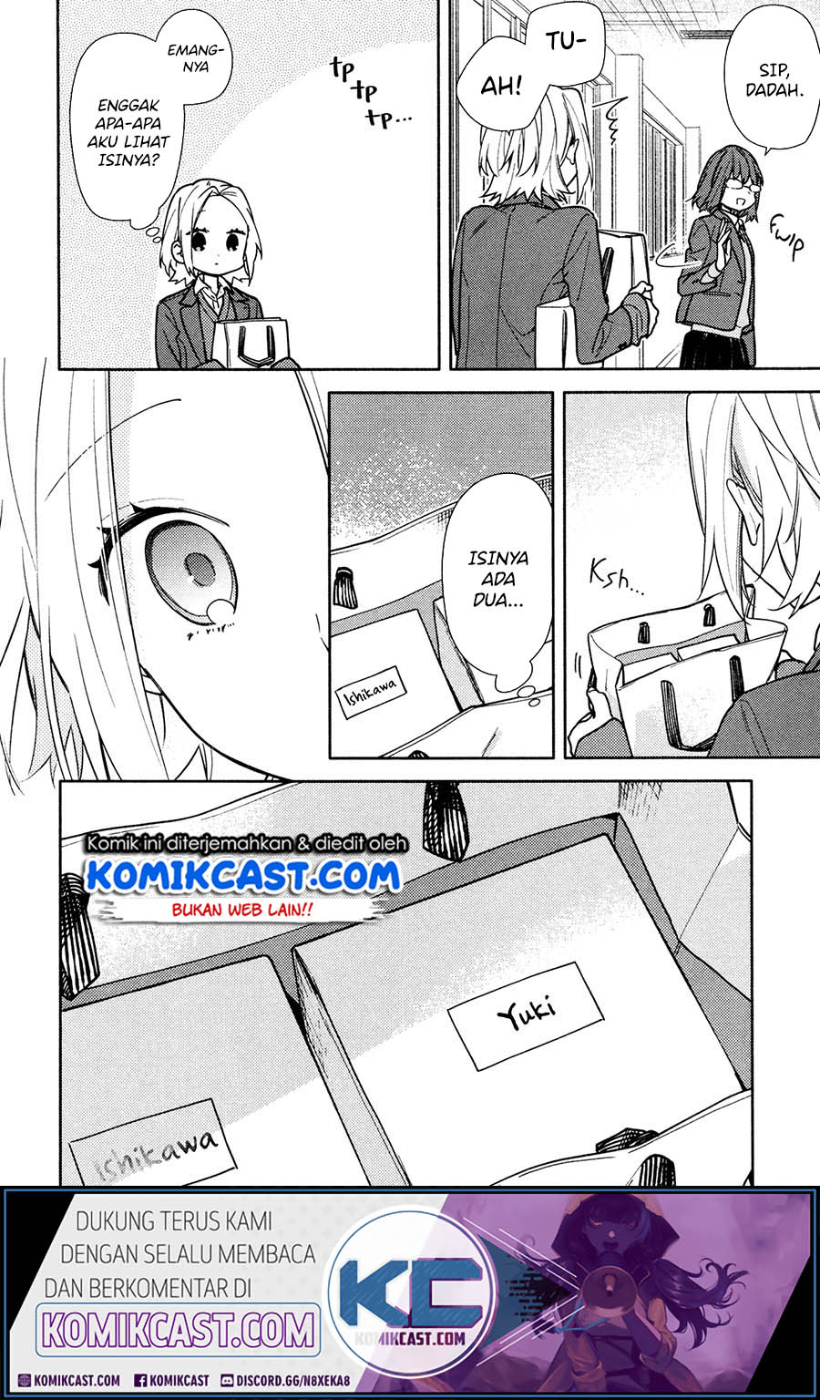 Horimiya chapter 121.6 halaman 7