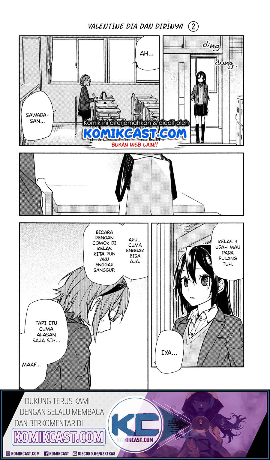 Horimiya chapter 121.6 halaman 9