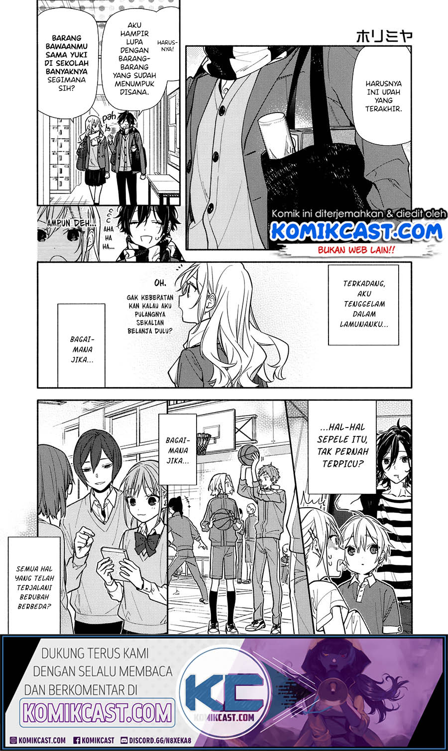 Horimiya chapter 121 halaman 8
