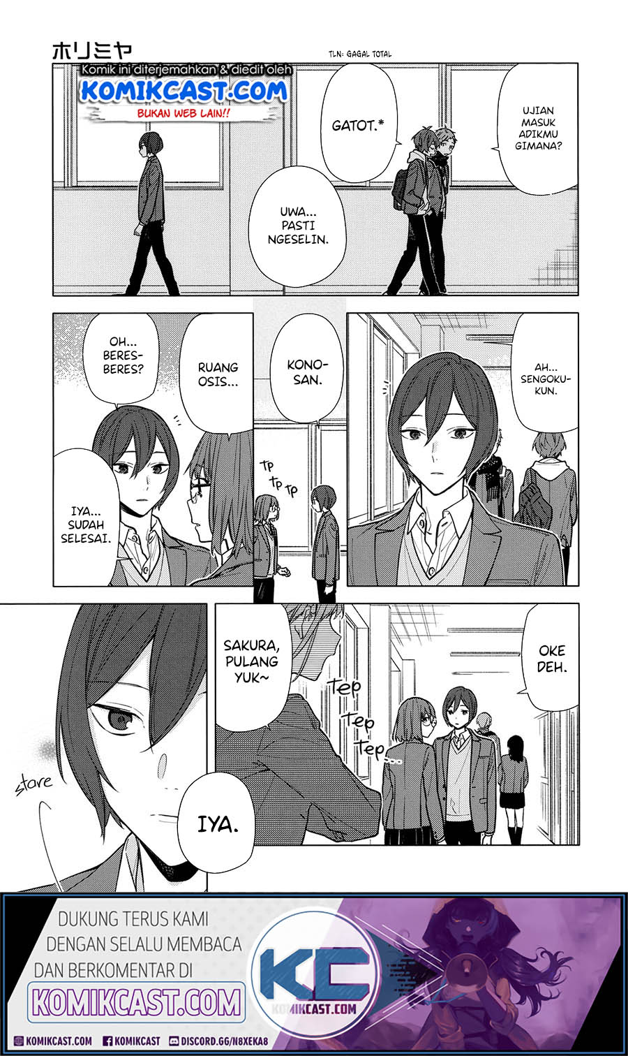 Horimiya chapter 121 halaman 12