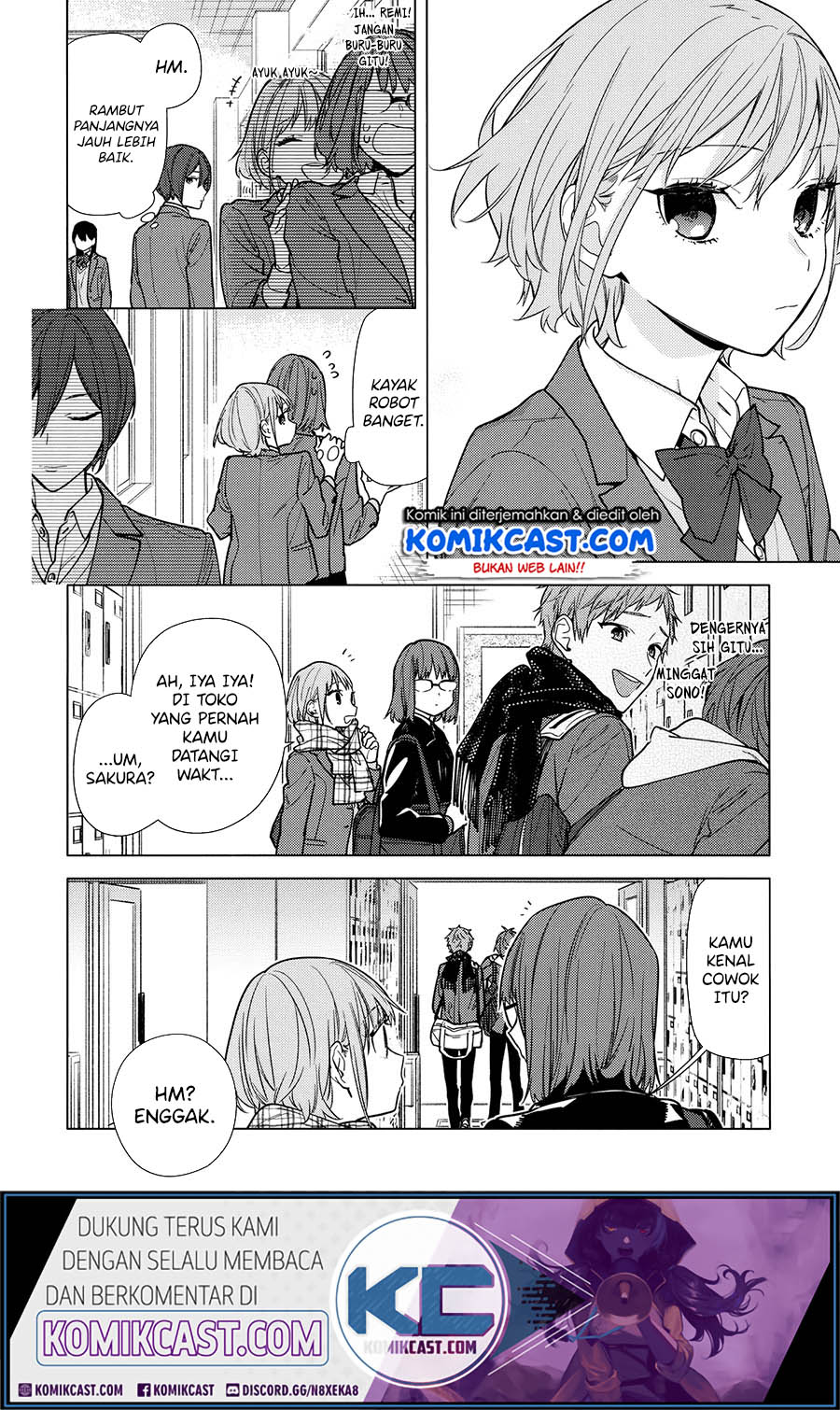 Horimiya chapter 121 halaman 13