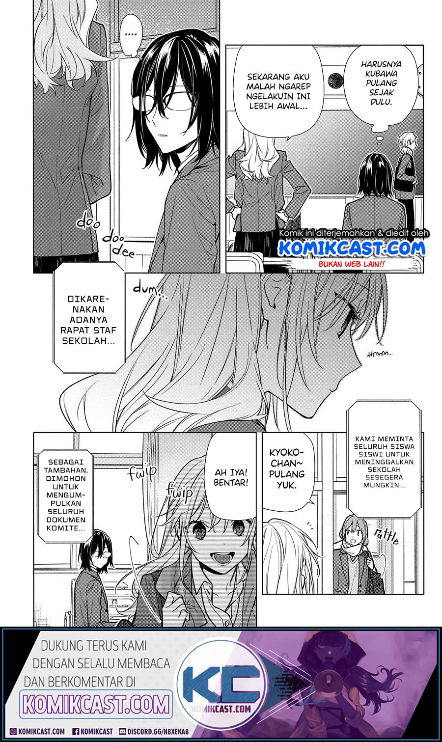 Horimiya chapter 121 halaman 15
