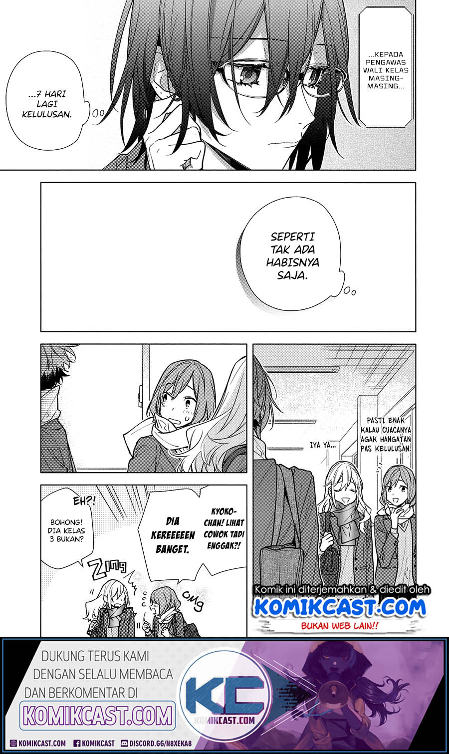 Horimiya chapter 121 halaman 16