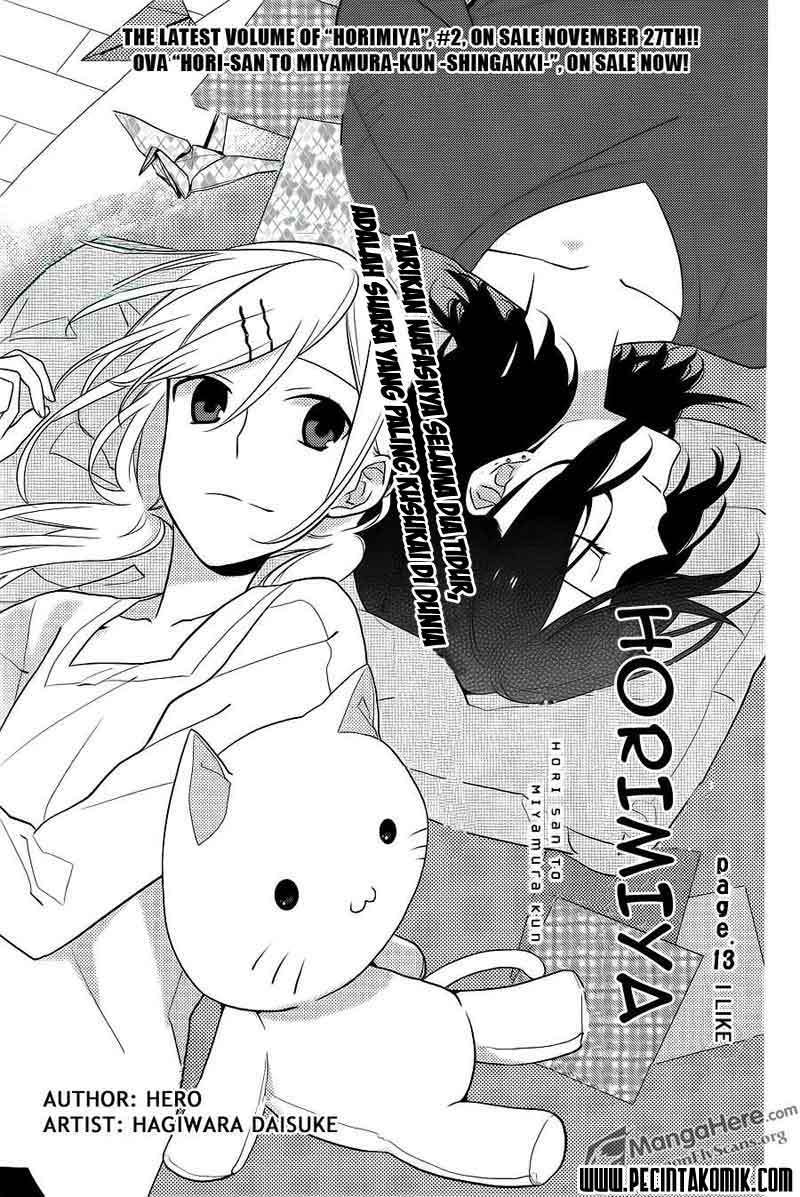 Horimiya Bab 13 halaman 3